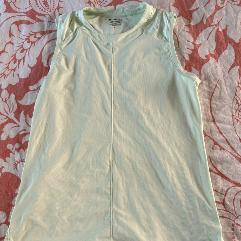 Athleta Light Green Tank Top